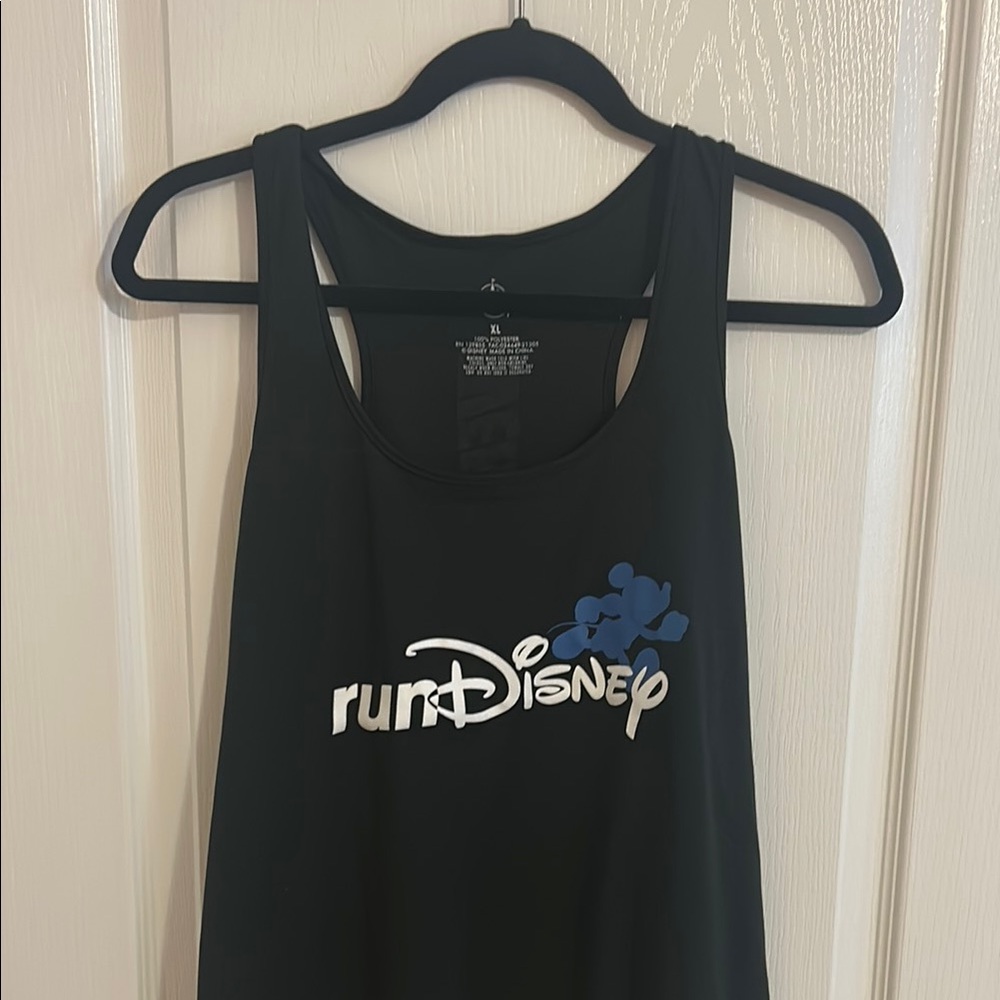 Black Run Disney Tank Top